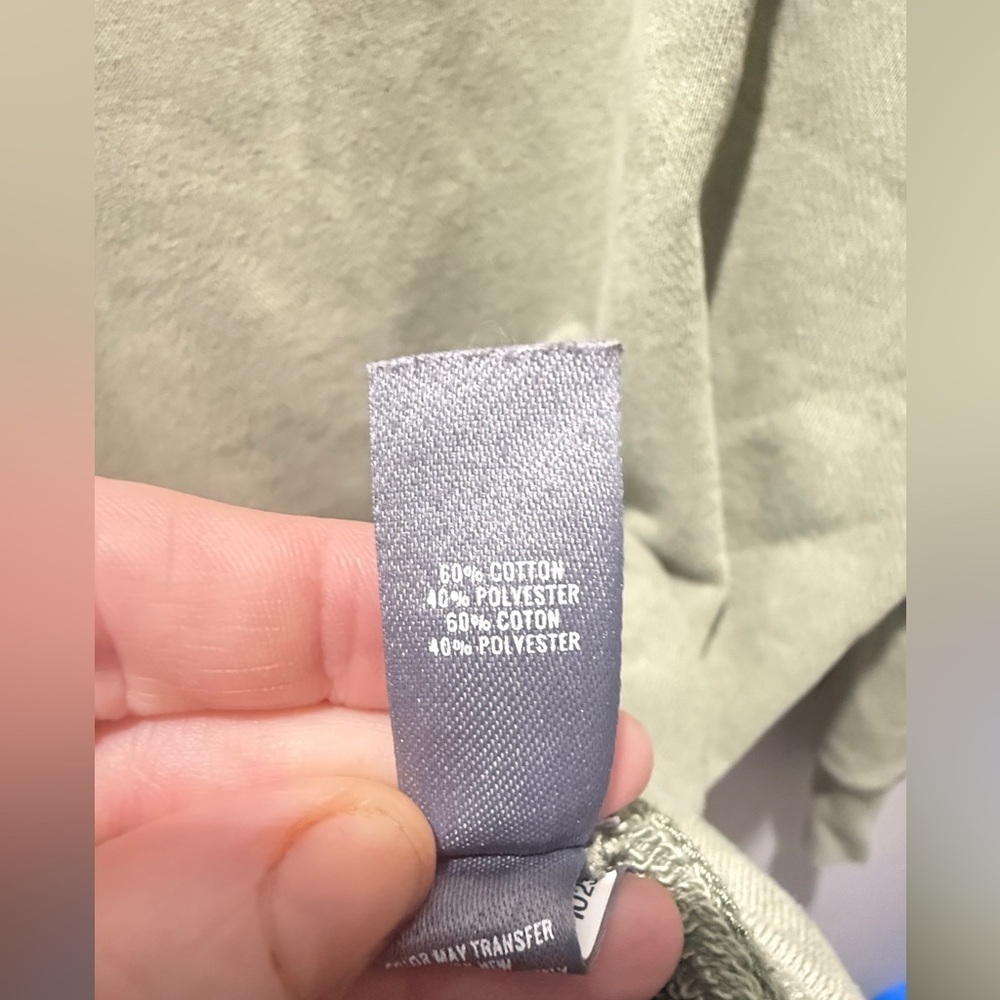 Aerie City Raw Cut Oversized Crew - Picture 5 of 6